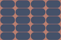 Geo Oval Elegance wallpaper