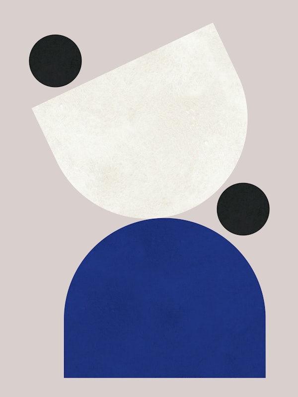 Modern Geometric Shapes Decor