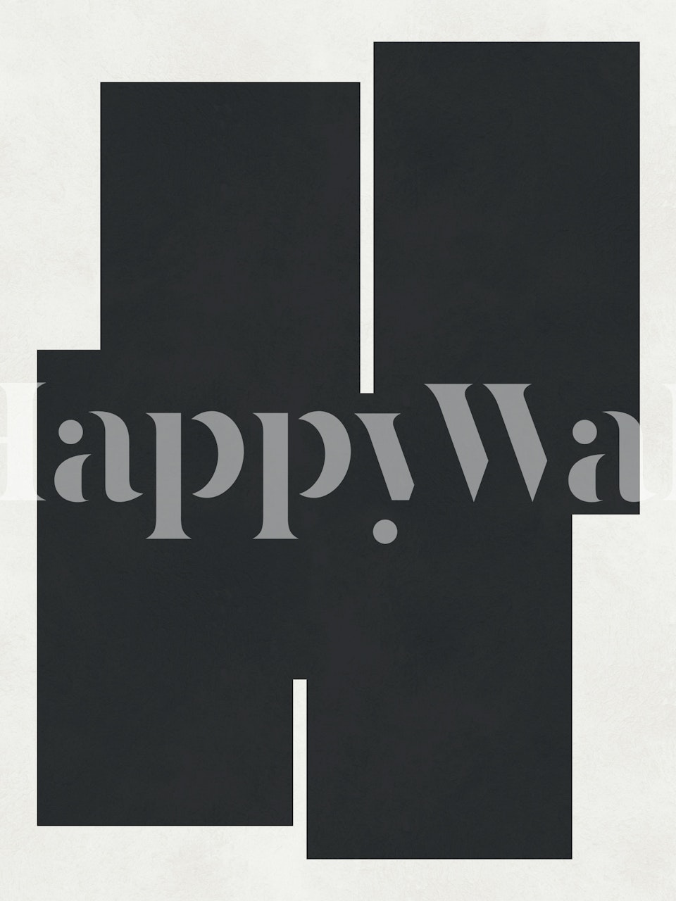 Papel pintado Contemporary Art Blocks en una habitación