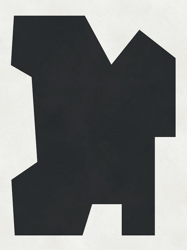 Modern Monochrome Shape