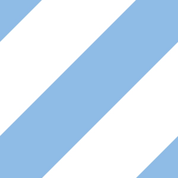 Diagonal stripes blue wallpaper