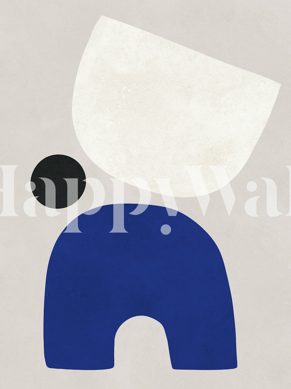 Papel pintado Abstract Geometric Forms en la pared