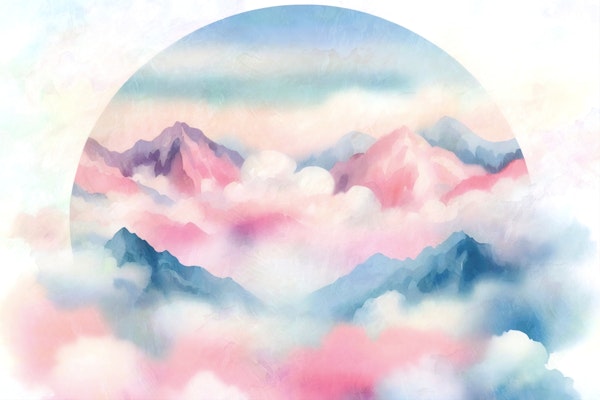 Cotton Candy Mountains