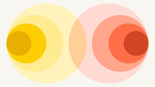 Sunset Hues Abstract