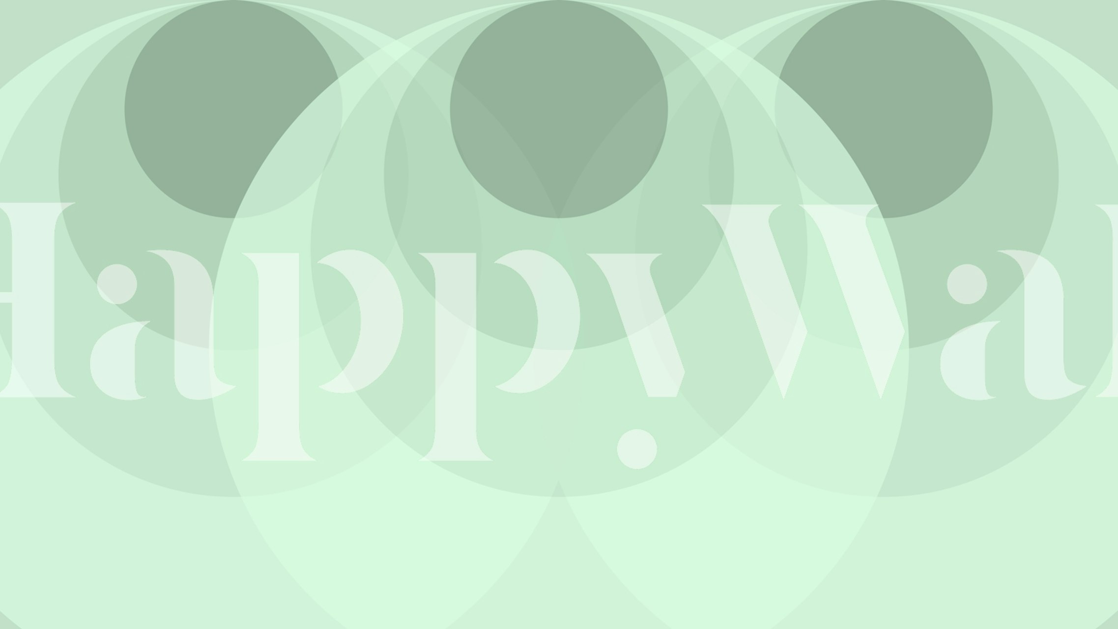 Geometric circles in soft greens and greys wallpaper