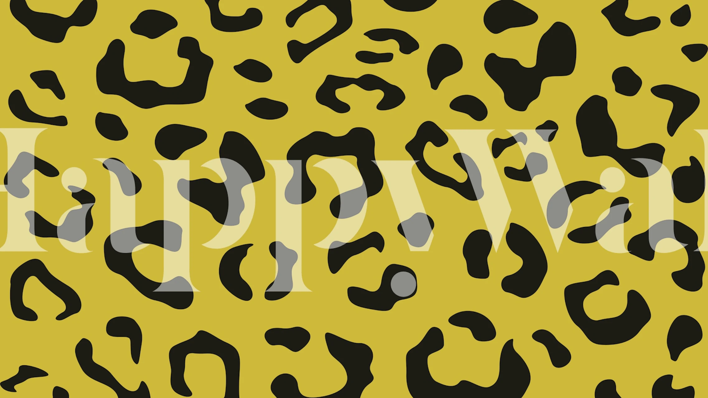 Abstract Safari Chic wallpaper design