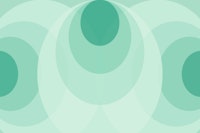 Aqua Orbs Chic Decor tapete