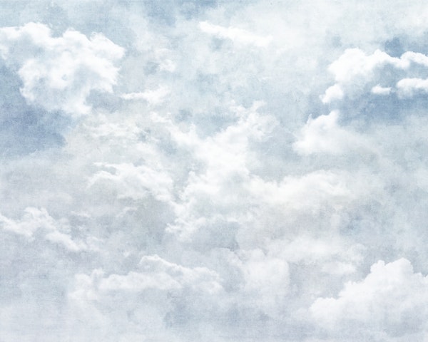 Soft Blue Sky Dream Art