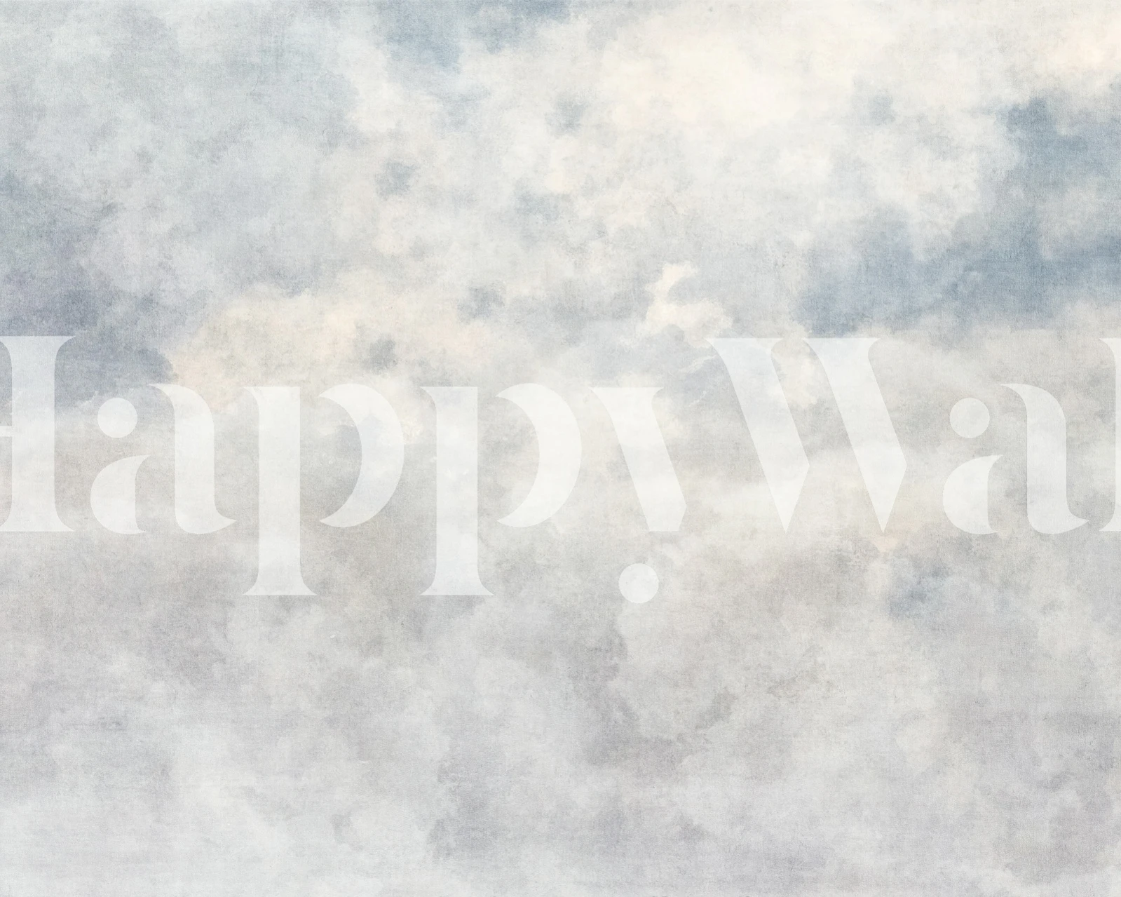 Misty Clouds Textured Decor en una habitación