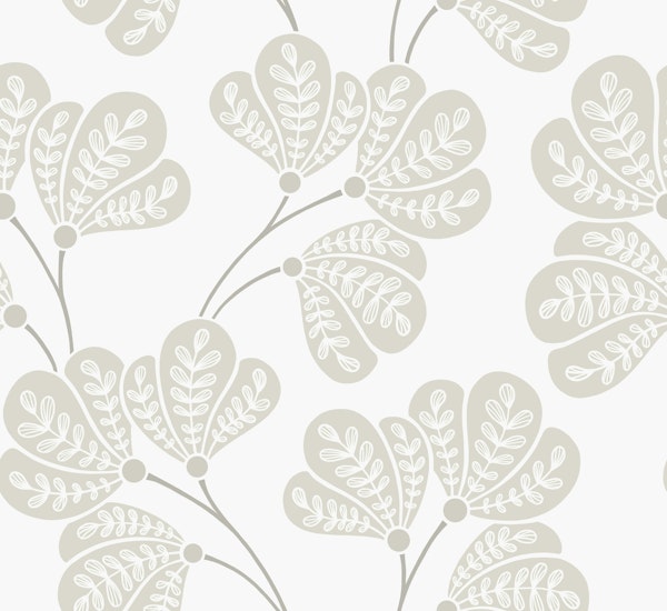 Olivia - Warm Minimalist Leaves