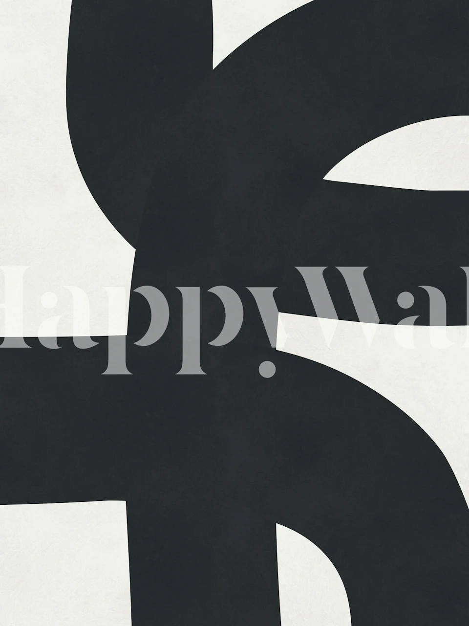 Design tapety Chic Noir Vortex v místnosti