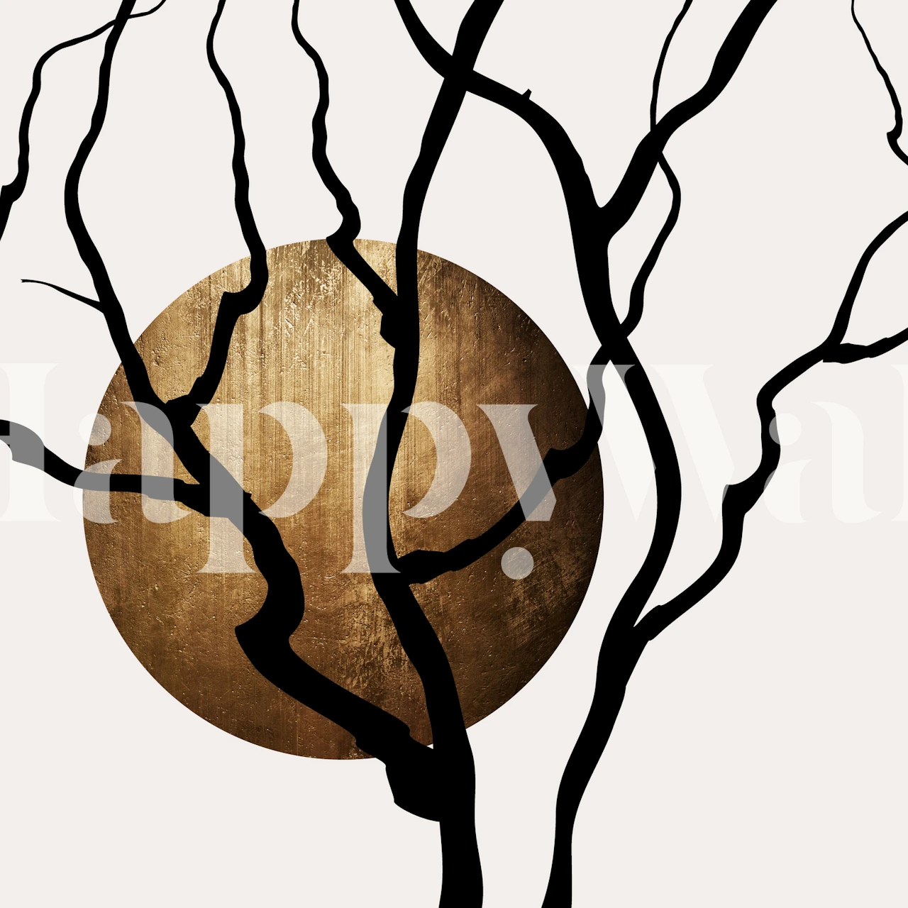 Feng Shui wallpaper design in a room