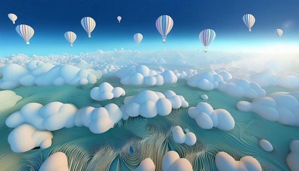 Hot air balloon travel II