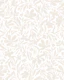 Refined bohemian mono warm gray white floral