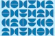 Blue Geometric Bauhaus