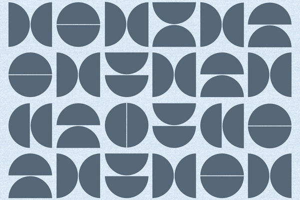 Grey Geometric Bauhaus