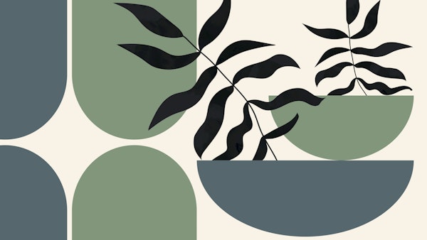 Contemporary Leaf Art