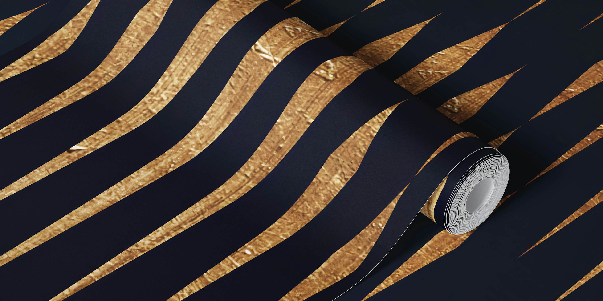 Papel pintado Mystic River en un interior elegante