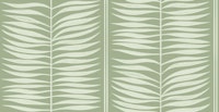 Palm Leaf Stripes Sage Green Boho Modern ταπετσαρία