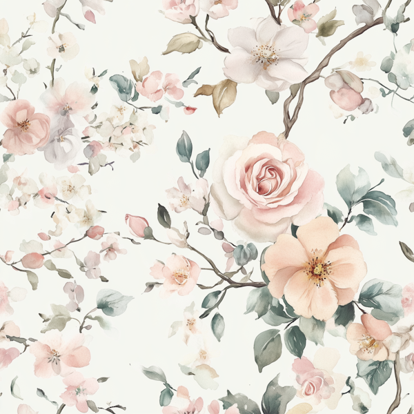 Vintage Floral Charm