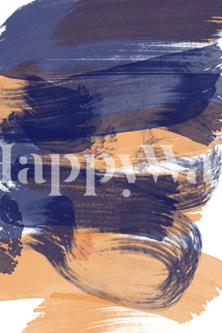 Tapeta Brushed Sapphire Sunset w pomieszczeniu