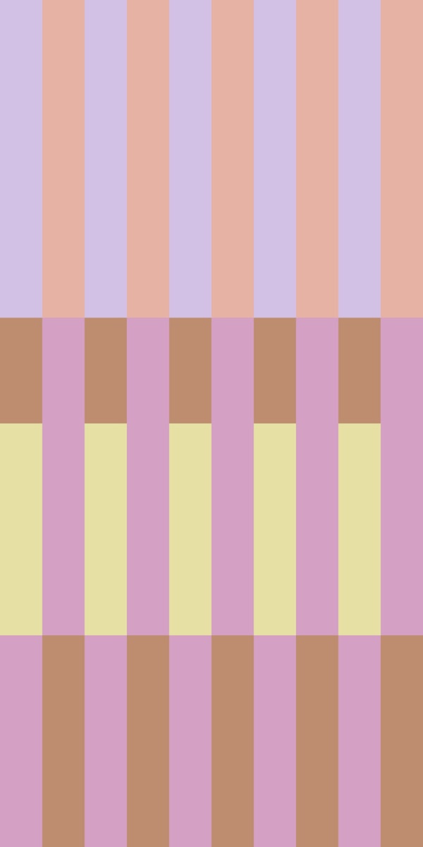 Tile Stripes Apricot Yellow