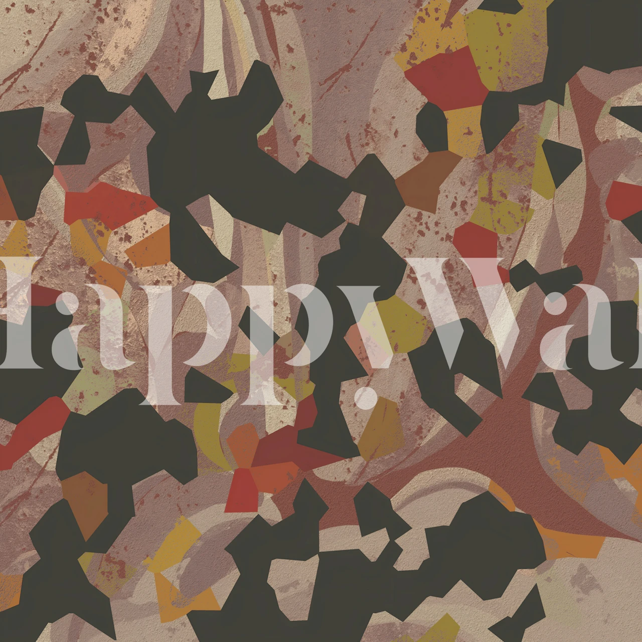 Tapeta Earthy Georgia u modernoj sobi