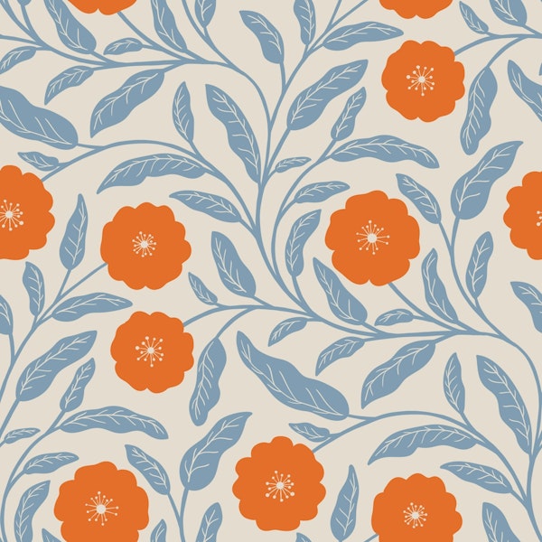 Antique Floral Elegance