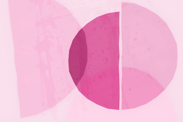 Rose Tint Geometric Blend