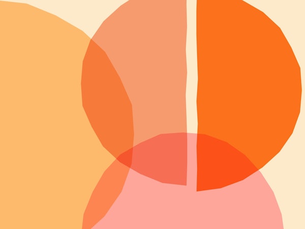 Sunset Geometry Shapes