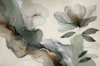 Dreamy Sage Garden papiers peint