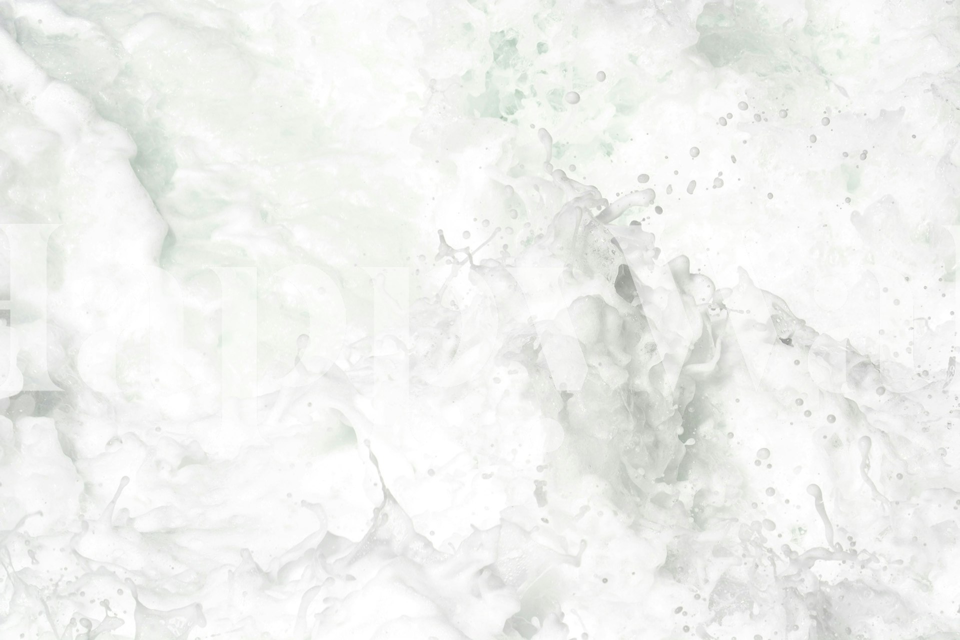 Papel de parede Random Chain II exibido em um quarto