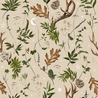 Bohemian autumn forest C papel pintado