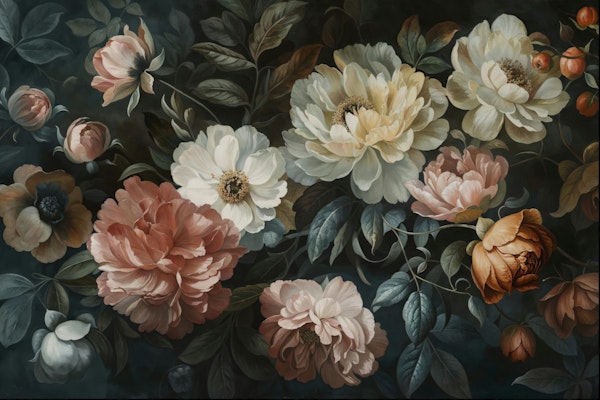 Elegant Moody Baroque Bloom Enchantment