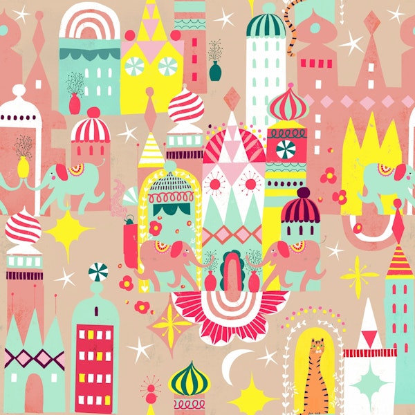 Wonderland magic world light