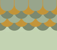 Retro Scales Charm papiers peint