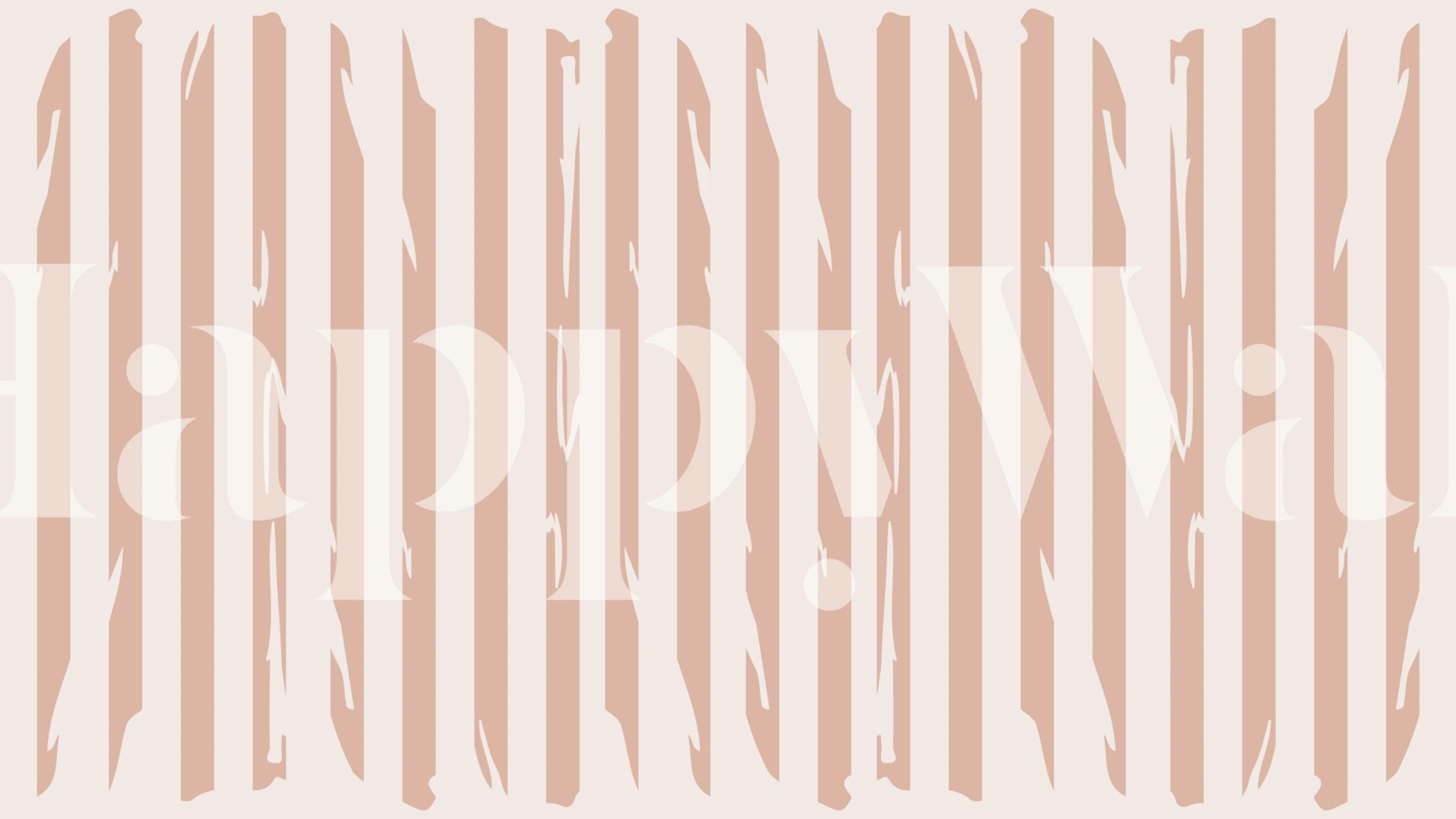 Abstract Wooden Stripes tapet i et rum