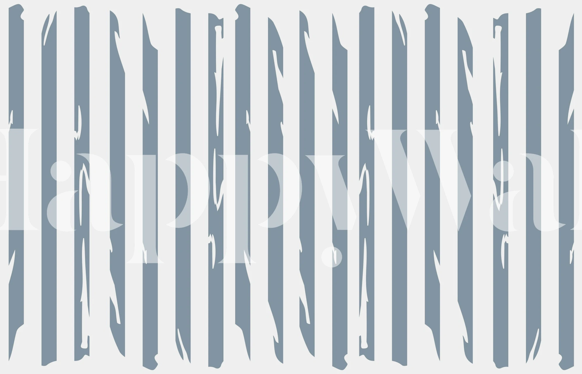 Gray and white striped wallpaper in an urban style