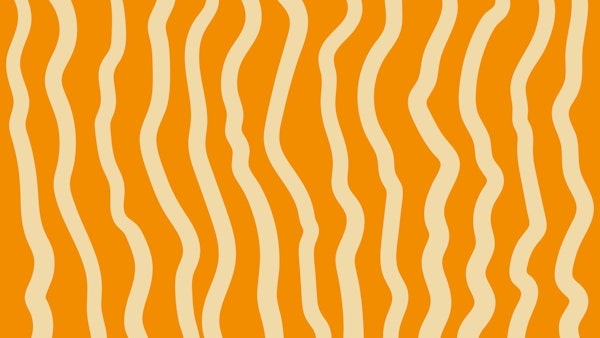 Amber Waves Abstract