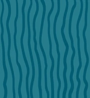 Swaying Teal Stripes papel de parede