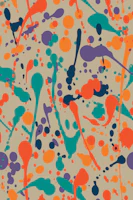 Splatter Modern Abstract Expressionism Multi papel de parede