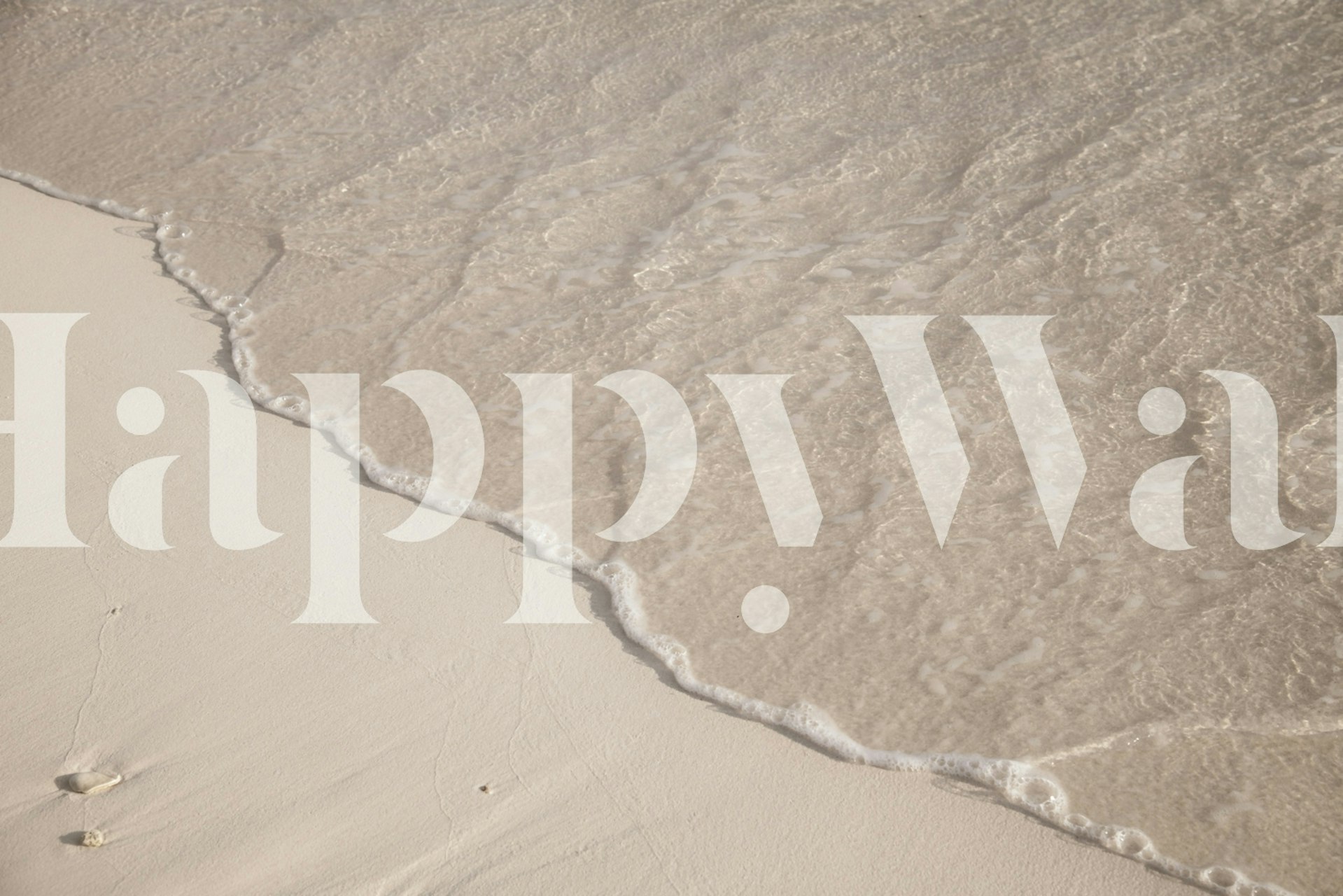 Caribbean Beach wallpaper i et rom