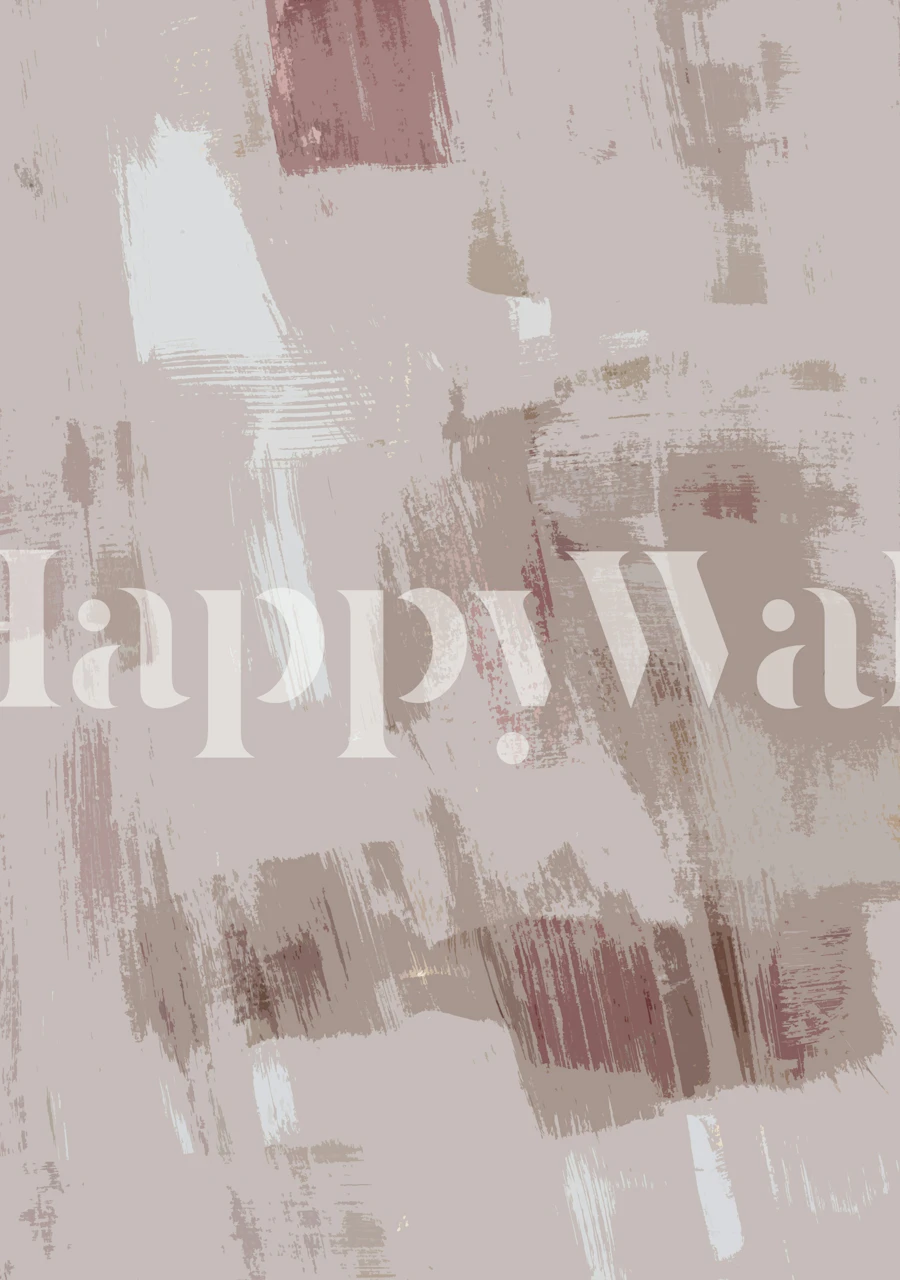 Abstract brush stroke wallpaper in pastel colors