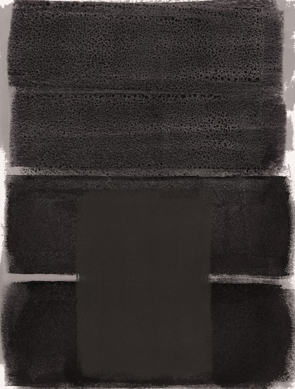 Modern Abstract Charcoal