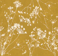 Golden Leaf Abstraction tapet