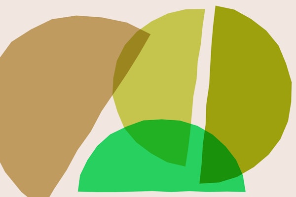 Mid-Century Shape Art