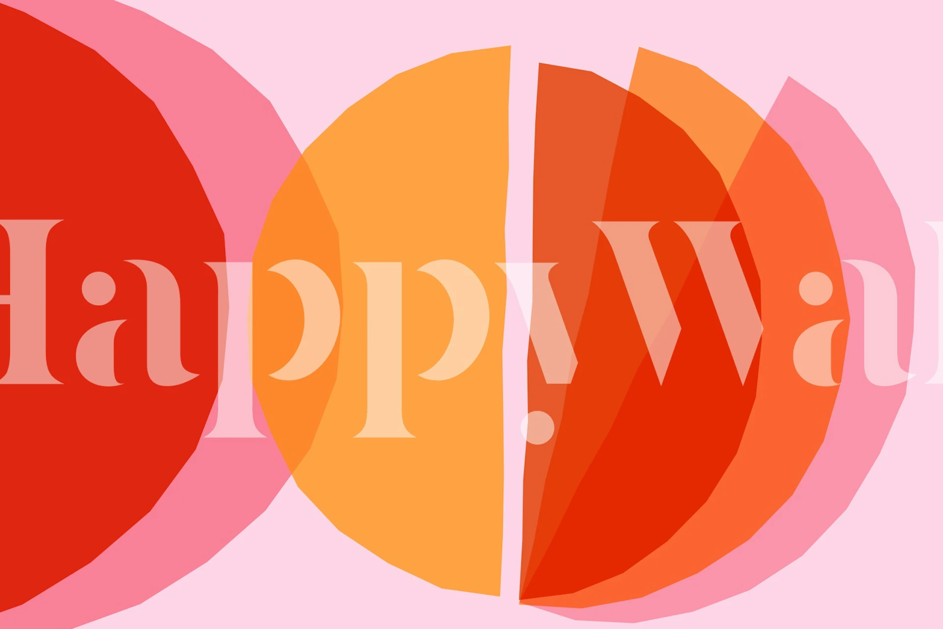 Sunset Hues Art Decor en una habitación colorida