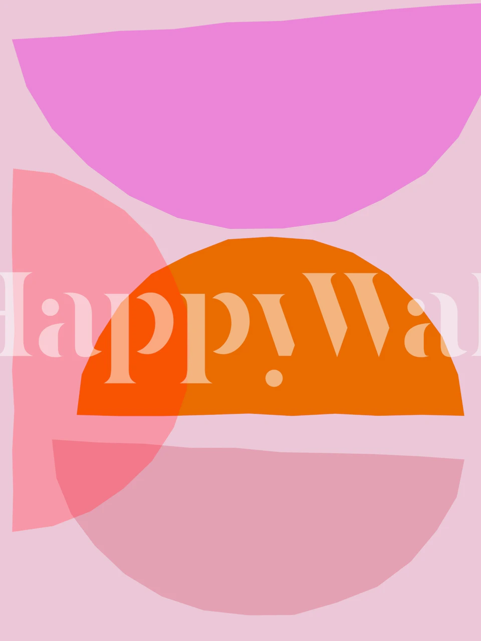 Carta da parati Contemporary Hues mostrata in una stanza