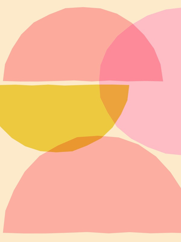 Pastel Geometric Shapes