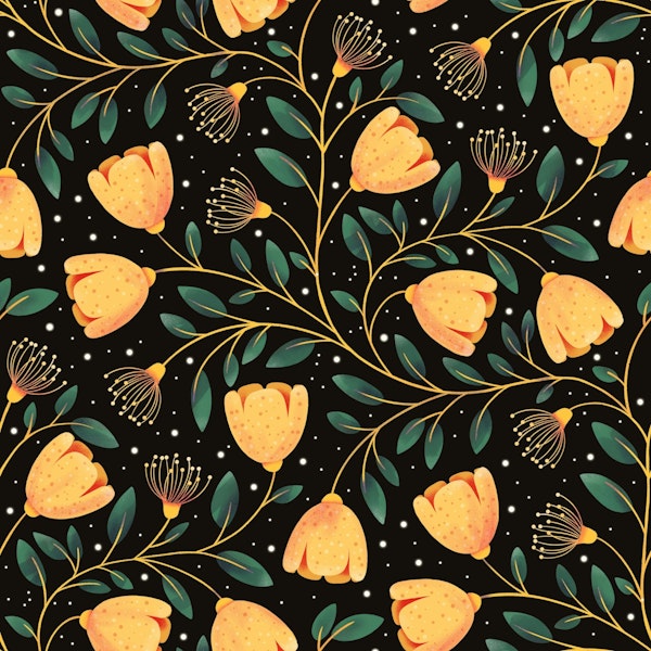 Golden Twilight Tulips